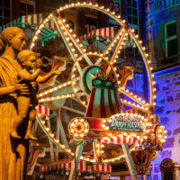 Marburg b(u)y Night 2011 - Adventsmarkt Marktplatz / Rathaus