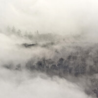Nebel vom Rimbergturm