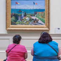 Claude Monet: Die Terrasse von Sainte-Adresse